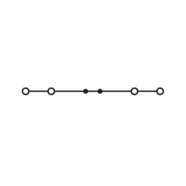 WAGO | 2200-1404 | 4-CONDUCTOR THROUGH TERMINAL BLOCK; WITH
