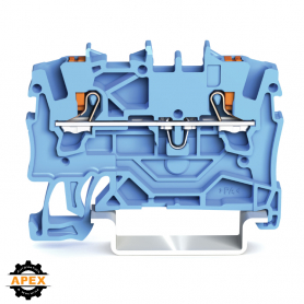 WAGO | 2201-1204 | 2-CONDUCTOR THROUGH TERMINAL BLOCK; WITH