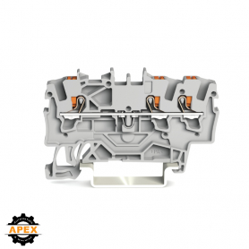 WAGO | 2201-1301 | 3-CONDUCTOR THROUGH TERMINAL BLOCK; WITH