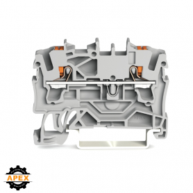 WAGO | 2202-1201 | 2-CONDUCTOR THROUGH TERMINAL BLOCK; WITH