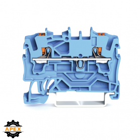 WAGO | 2202-1204 | 2-CONDUCTOR THROUGH TERMINAL BLOCK; WITH