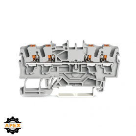 WAGO | 2202-1401 | 4-CONDUCTOR THROUGH TERMINAL BLOCK; WITH