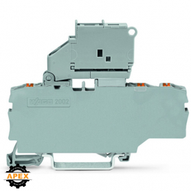 WAGO | 2202-1711 | 3-CONDUCTOR FUSE TERMINAL BLOCK; WITH PIV