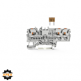 WAGO | 2202-1781 | 3-CONDUCTOR FUSE TERMINAL BLOCK; FOR MINI