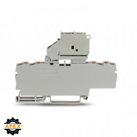 WAGO | 2202-1811 | 4-CONDUCTOR FUSE TERMINAL BLOCK WITH PIVO