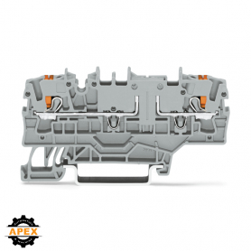 WAGO | 2202-1901 | 2-CONDUCTOR THROUGH TERMINAL BLOCK; WITH