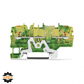 WAGO | 2202-1907 | 2-CONDUCTOR GROUND TERMINAL BLOCK; WITH P
