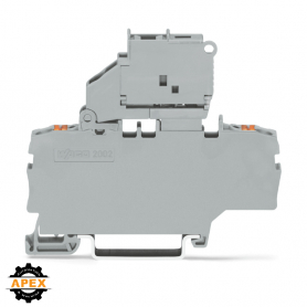 WAGO | 2202-1911 | 2-CONDUCTOR FUSE TERMINAL BLOCK; WITH PIV