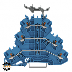 WAGO | 2202-3234 | TRIPLE-DECK TERMINAL BLOCK WITH PUSH-BUTT