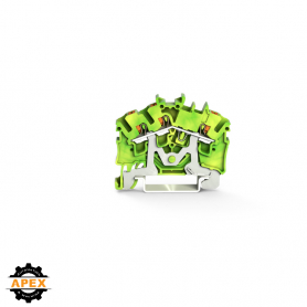 WAGO | 2202-6307 | 3-CONDUCTOR GROUND TERMINAL BLOCK; WITH P