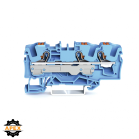 WAGO | 2206-1304 | 3-CONDUCTOR THROUGH TERMINAL BLOCK; WITH