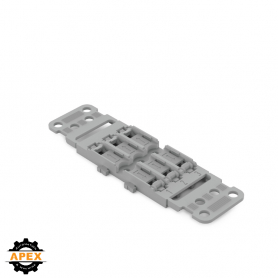 WAGO | 221-2503 | MOUNTING CARRIER WITH STRAIN RELIEF; 3-WAY