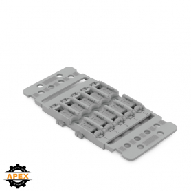 WAGO | 221-2505 | MOUNTING CARRIER WITH STRAIN RELIEF; 5-WAY