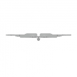 WAGO | 221-2513 | MOUNTING CARRIER WITH STRAIN RELIEF; 3-WAY