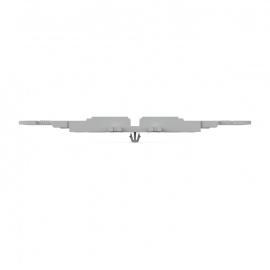 WAGO | 221-2514 | MOUNTING CARRIER WITH STRAIN RELIEF; 4-WAY