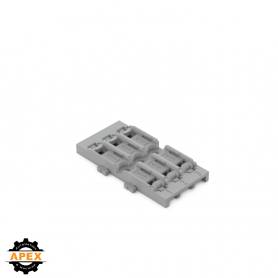 WAGO | 221-2523 | MOUNTING CARRIER; 3-WAY; FOR INLINE SPLICI