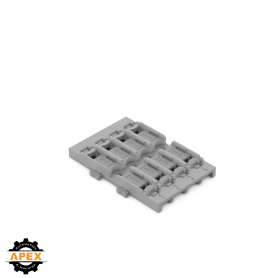 WAGO | 221-2524 | MOUNTING CARRIER; 4-WAY; FOR INLINE SPLICI