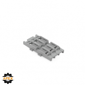 WAGO | 221-2533 | MOUNTING CARRIER; 3-WAY; FOR INLINE SPLICI