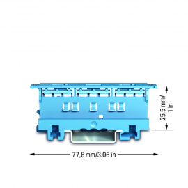 WAGO | 221-500/000-006 | 221 LEVER-NUTS&reg; MOUNTING CARRIER; 2