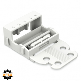 WAGO | 221-505 | 221 LEVER-NUTS&reg; MOUNTING CARRIER; 5-CONDUCT