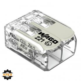 WAGO | 221-682 | LEVER-NUTS&reg; SPLICING CONNECTOR FOR EX APPLI