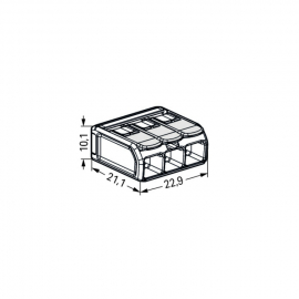 WAGO | 221-683 | LEVER-NUTS&reg; SPLICING CONNECTOR FOR EX APPLI