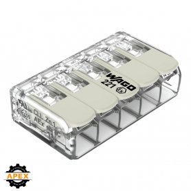 WAGO | 221-685 | LEVER-NUTS&reg; SPLICING CONNECTOR FOR EX APPLI