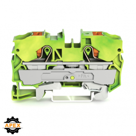 WAGO | 2210-1207 | 2-CONDUCTOR GROUND TERMINAL BLOCK; 10 MM&sup2;