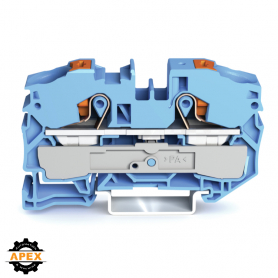 WAGO | 2216-1204 | 2-CONDUCTOR THROUGH TERMINAL BLOCK; WITH