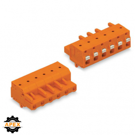 WAGO | 2231-702/008-000 | 1-CONDUCTOR FEMALE PLUG; PUSH-BUTT