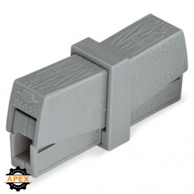 WAGO | 224-201 | PUSHWIRE&reg; 224 DUAL-SQUEEZE INLINE CONNECTOR