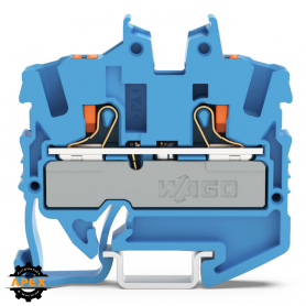 WAGO | 2252-1204 | 2-CONDUCTOR MINIATURE THROUGH TB WITH PUS
