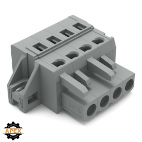 WAGO | 231-104/031-000 | 1-CONDUCTOR FEMALE PLUG; CLAMPING C