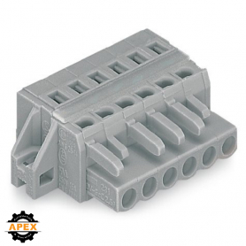 WAGO | 231-107/027-000 | 1-CONDUCTOR FEMALE PLUG; CLAMPING C