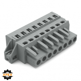 WAGO | 231-108/031-000 | 1-CONDUCTOR FEMALE PLUG; CLAMPING C