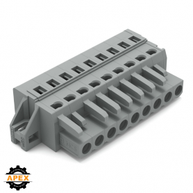 WAGO | 231-109/031-000 | 1-CONDUCTOR FEMALE PLUG; CLAMPING C