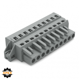 WAGO | 231-110/031-000 | 1-CONDUCTOR FEMALE PLUG; CLAMPING C