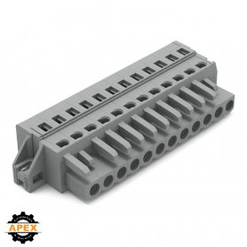 WAGO | 231-112/031-000 | 1-CONDUCTOR FEMALE PLUG; CLAMPING C
