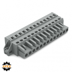 WAGO | 231-113/031-000 | 1-CONDUCTOR FEMALE PLUG; CLAMPING C