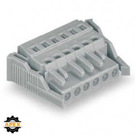 WAGO | 231-118/037-000 | 1-CONDUCTOR FEMALE PLUG; LOCKING LE