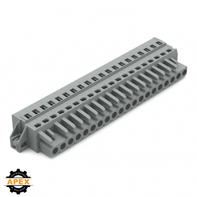 WAGO | 231-120/031-000 | 1-CONDUCTOR FEMALE PLUG; CLAMPING C