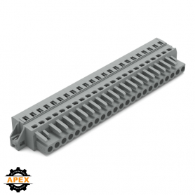 WAGO | 231-123/031-000 | 1-CONDUCTOR FEMALE PLUG; CLAMPING C