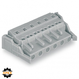 WAGO | 231-210/037-000 | 1-CONDUCTOR FEMALE PLUG; LOCKING LE