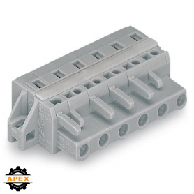 WAGO | 231-211/027-000 | 1-CONDUCTOR FEMALE PLUG; CLAMPING C