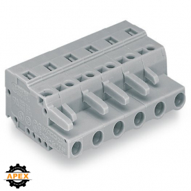 WAGO | 231-216/026-000 | 1-CONDUCTOR FEMALE PLUG; 2.5 MM&sup2;; P