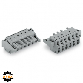 WAGO | 231-2206/037-000 | 2-CONDUCTOR FEMALE CONNECTOR; LOCK