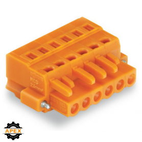 WAGO | 231-309/107-000 | 1-CONDUCTOR FEMALE PLUG; SCREW FLAN