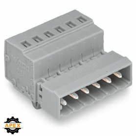 WAGO | 231-610/018-000 | 1-CONDUCTOR MALE CONNECTOR; SNAP-IN
