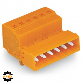 WAGO | 231-633/018-000 | 1-CONDUCTOR MALE CONNECTOR; SNAP-IN