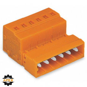 WAGO | 231-652 | 1-CONDUCTOR MALE CONNECTOR; 2.5 MM&sup2;; PIN SP